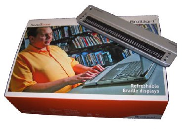 Bild på Brailliant 32 ligger på låda