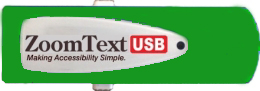 Bild på ZoomText USB pinne