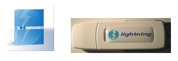 bild på paket och USB för Lightning