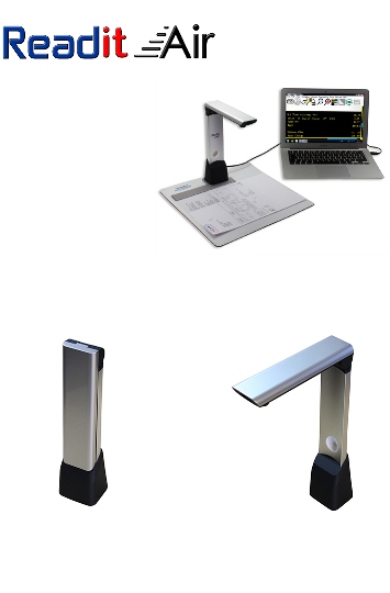 bild på Readit Air kopplas till Macdator